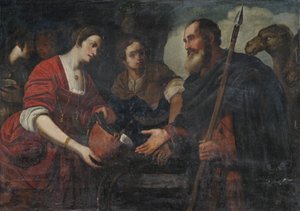 Rebecca et Éliézer au puits - Unbekannt Unbekannt
